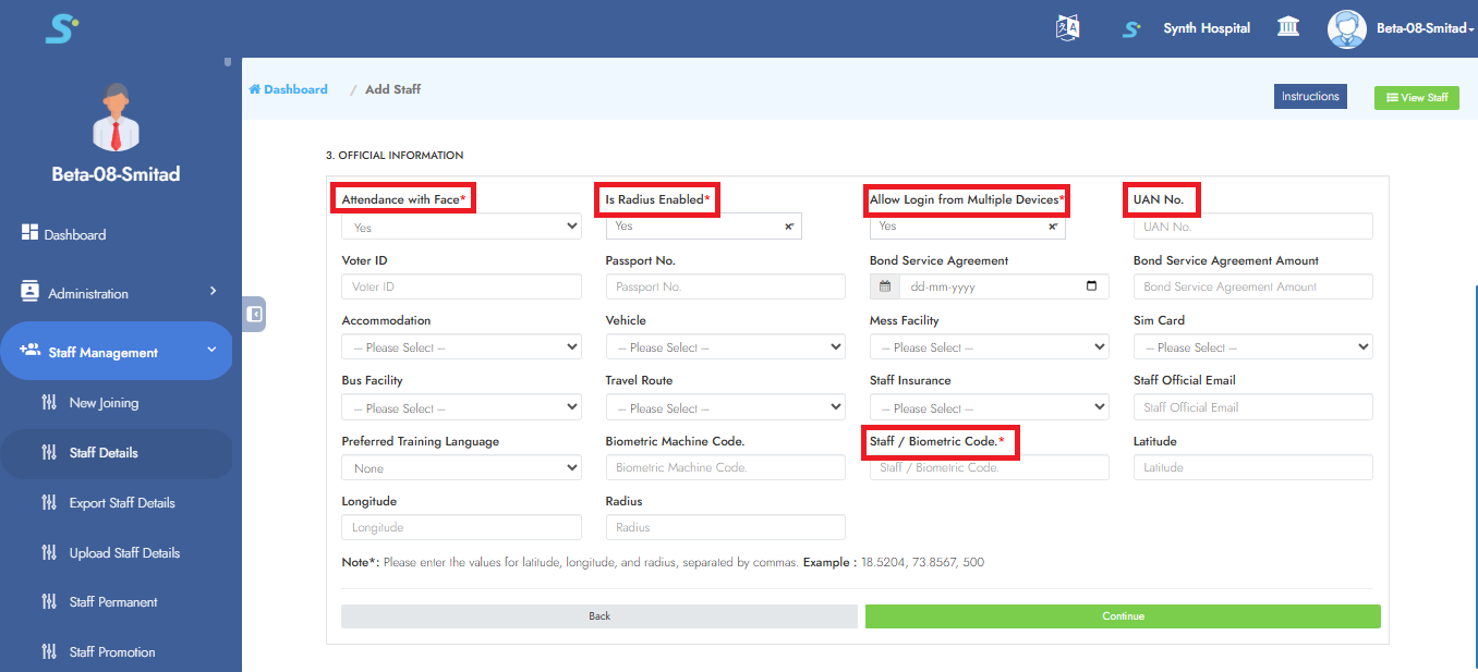 Official Information